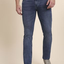 Greenfibre Slim Fit Mid-Rise Light Fade Jeans-image-38