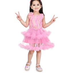 NFashion Girls Pink Dresses-image-85