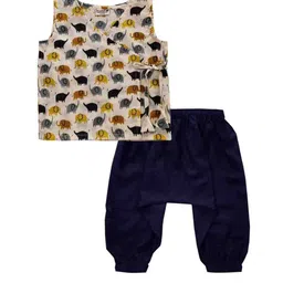 SNOWFLAKES Unisex Kids Printed Top with Pyjamas-33