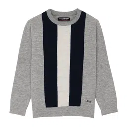 Status Quo Boys Colourblocked Pullover-picture-16