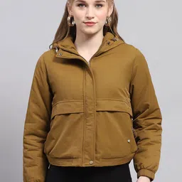 Monte Carlo Women Hooded Solid Cotton Casual Tailored Jacket-image-27