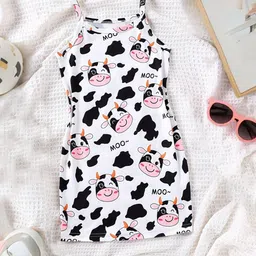 YK Print Peplum Dress-49