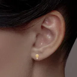 C KRISHNIAH CHETTY JEWELLERS PVT LTD Women18Kt Gold Elegant Diamond Earrings - 2.09 g-picture-41