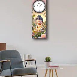 OLIVE TREE White & Black Printed Rectangular Shaped Contemporary Wall Clock-7