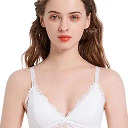 LULU & SKY Floral Bra Medium Coverage Lightly Padded-35