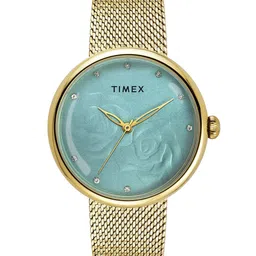 Timex Women Dial & Stainless Steel Bracelet Style Straps Analogue Watch TWEL19301-image-72