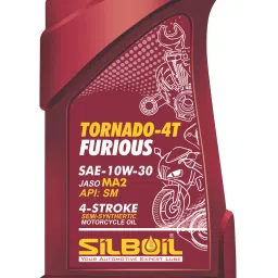 TORNADO 4T FURIOUS 10W-30 (API: SM) ( JASO: MA-2) High Performance Synthetic Blend Engine Oil-26