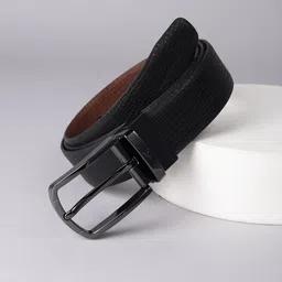Van Heusen Men Textured Leather Formal Belt-image-51