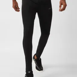 Reebok Men Brand Logo Printed Ankle Length Tights-image-48