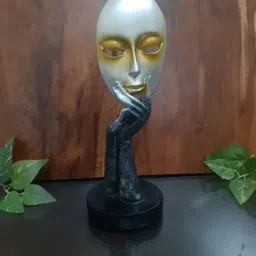 Afterstitch Silver Polyresin Showpieces-43
