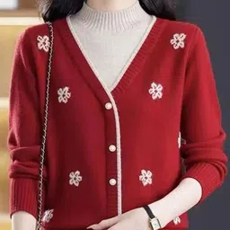 StyleCast Women Floral Embroidered Cardigan-picture-41