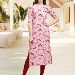 HERE&NOW Women Pack Of 2 Ethnic Motifs Printed Kurta-49