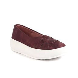 FAUSTO Women Velvet Slip-On Sneakers-image-89