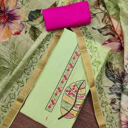 DIVASTRI Embroidered Unstitched Dress Material-image-80