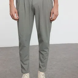 Trendyol Men Pleated Trousers-image-26