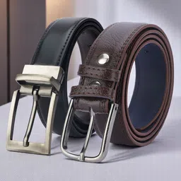 Provogue Men Set Of 2 Formal Belt-picture-36