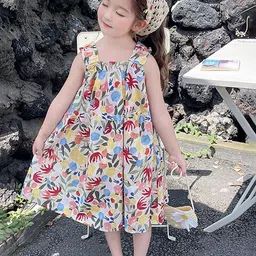 LULU & SKY Floral Print Fit & Flare Dress-picture-37