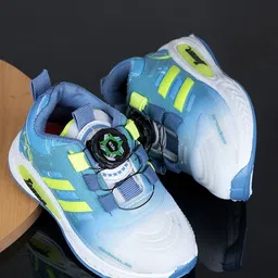 FEETWELL SHOES Unisex Kids Woven Design Sneakers-image-79