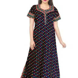 AAKARSHANA CREATION Women Printed Cotton Nightdress-picture-24