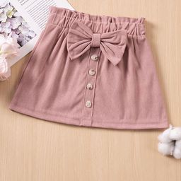 LULU & SKY Girls A-Line Bow Applique Mini Skirts-image-48