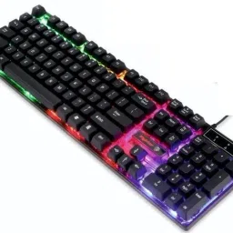 Enter Fighter USB Gaming Rainbow Led Keyboard with 104 keys, 1.5 PVC cable Compatible for Win10/Win8/Win7/Linux/Vista/Linux OS Laptop Keyboard Replacement Key-picture-36