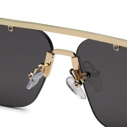 HASHTAG EYEWEAR Men Square Sunglasses with Polarised and UV Protected Lens image 3
