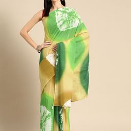 BUTA BUTI Tie and Dye Pure Cotton Saree-image-49