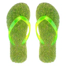 ADJ Men Green Flip Flops-image-61