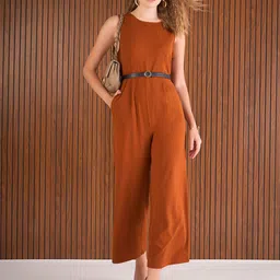 SASSAFRAS Women Basic Jumpsuit-picture-33