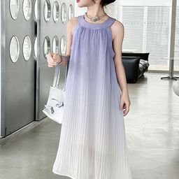 LULU & SKY Striped A-Line Dress-51