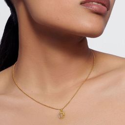 KISNA DIAMOND AND GOLD JEWELLERY Women 18KT Gold & Diamond Pendant 0.01 CT-picture-6