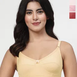 LILY Full Coverage Non Padded Non-Wired Back Closure Everyday Bra-picture-35