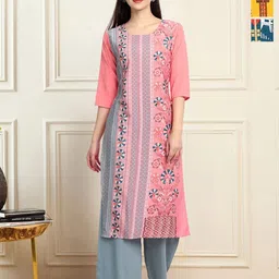 Anouk Rustic Women Pack Of 3 Printed Straight Kurta-picture-20