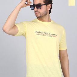 WILD ELEPHANT Men Pack of 2 Typography Printed Round Neck Cotton T-shirts-image-91