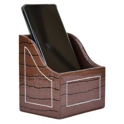 Premsons Brown Set of 1 Regular Desk Organiser Organisers image 4