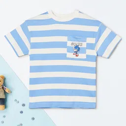 max Boys Graphic Printed Round Neck Pure Cotton T-shirt-image-70
