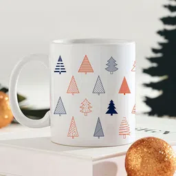IGP White & Orange Printed Ceramic Glossy Mugs-18