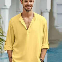 Zombom Men Kurta-54