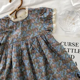 LULU & SKY Floral Print Fit & Flare Dress-picture-17