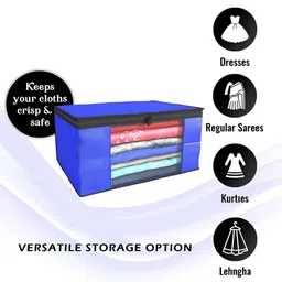 Aura Blue Set of 6 Regular Multi-Utility Organisers image 5