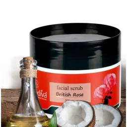 Herbdiva British Rose Face Scrub With Almond Oil - 500 g-57
