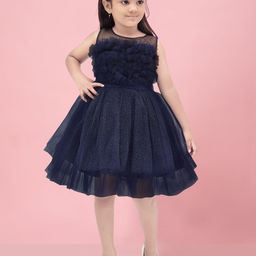 Sangria Girls Self-Designed Frock-image-11
