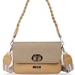 Luvoksi Women Textured Structured Sling Bag-image-10