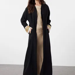 Trendyol Longline Tie-Up Shrug-14