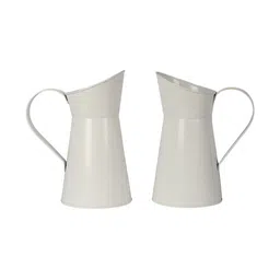 Amaya Decors 2-Pcs White Jug Pot Planters-picture-20