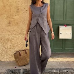 Outzidr Vest Top & Trousers Co-Ord Set-image-29