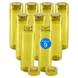 Kuber Industries Green 9 Pieces Rembo Loose Water Bottles-1 L Each-picture-40