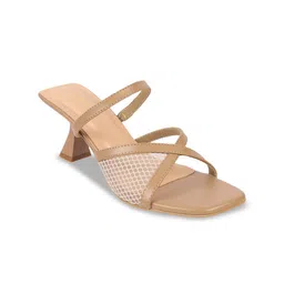Mochi Embellished Block Mules image 2