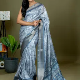 HELLA FASHIONS Ethnic Motifs Woven Design Saree-picture-47