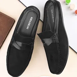 Killer Men Suede Round Toe Loafers-13